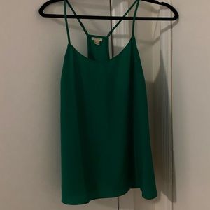 J. Crew racer back tank top